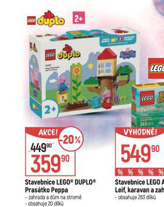 STAVEBNICE LEGO DUPLO PRASTKO PEPPA