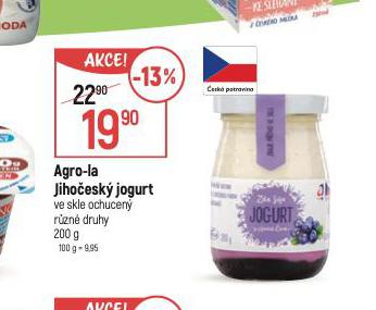 AGRO-LA JIHOESK JOGURT
