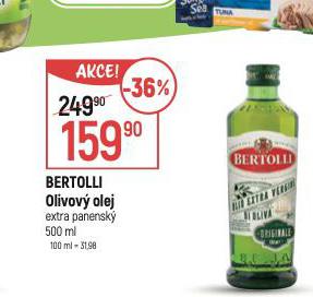 BERTOLLI EXTRA VIRGIN OLIVOV OLEJ
