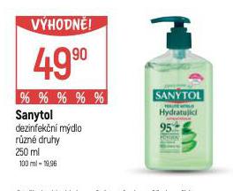 SANYTOL DEZINFEKN MDLO