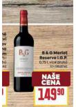 B & G MERLOT