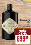 HENDRICK'S GIN
