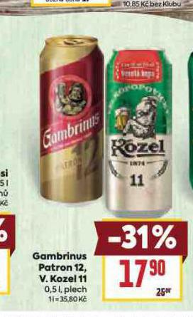 PIVO VELKOPOPOVICK KOZEL