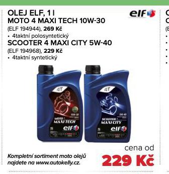 OLEJ ELF MOTO 4 MAXI TECH 10W-30