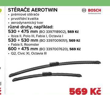 STRAE AEROTWIN 530 MM + 475 MM