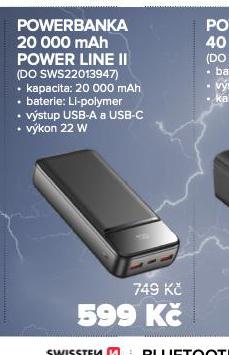 POWERBANKA 20000 mAh