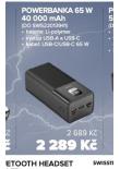 POWERBANKA 65 W 40000 mAh