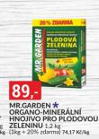 MR. GARDEN ORGAMO MINERLN HNOJIVO PRO PLODOVOU ZELENINU