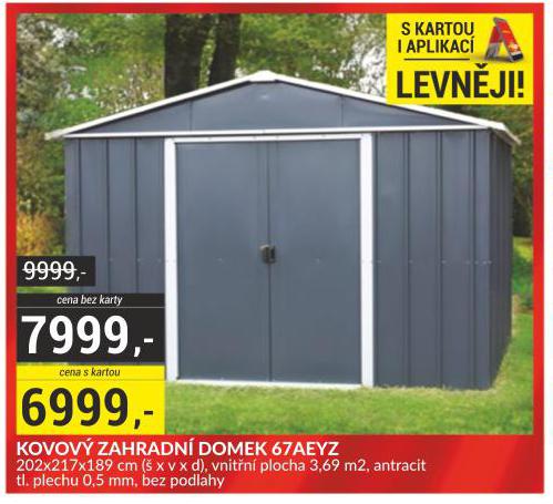 KOVOV ZAHRADN DOMEK 67AEYZ
