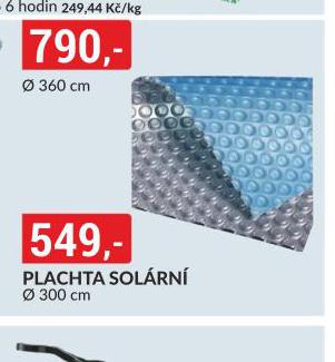 PLACHTA SOLRN 360 CM
