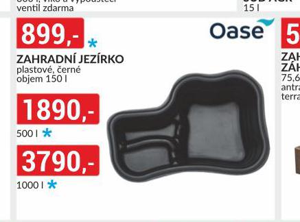 ZAHRADN JEZRKO 500 L