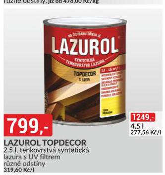 LAZUROL TOPDECOR