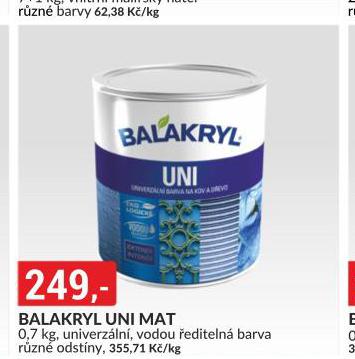 BALAKRYL UNI MAT