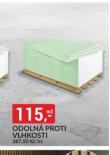 SDROKARTONOV DESKY ODOLN PROTI VLHKOSTI