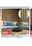 DEKORAN LAMELA MDF