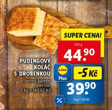 PUDINGOV KOL S DROBENKOU