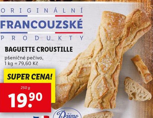 BAGUETTE CROUSTILLE