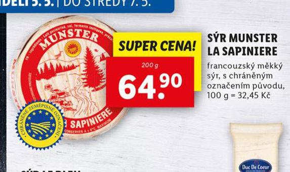 SR MUNSTER LA SAPINIERE