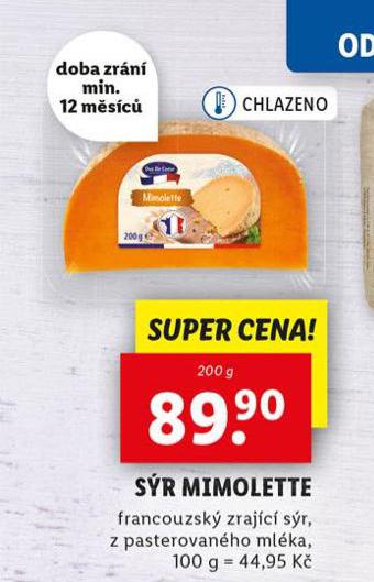 SR MIMOLETTE