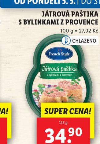 JTROV PATIKA S BYLINKAMI Z PROVENCE