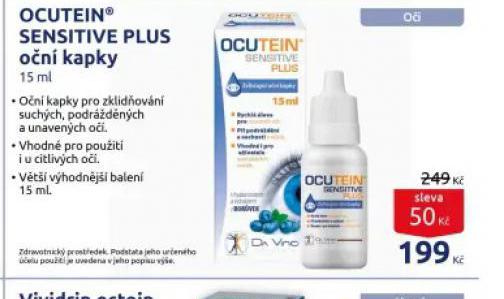 OCUTEIN SENSITIVE PLUS ON KAPKY