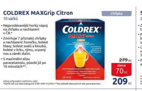 COLDREX MAXGRIP CITRON