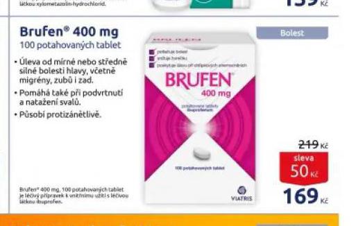 BRUFEN 400 MG