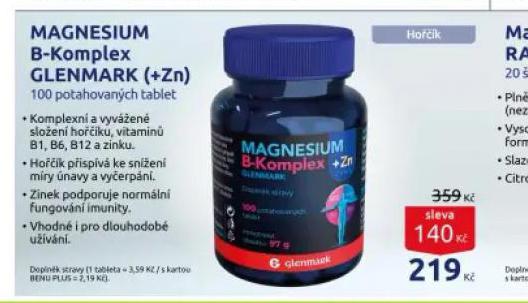MAGNESIUM B-KOMPLEX GLENMARK