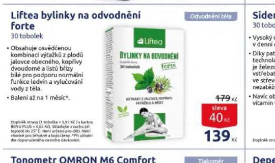 LIFTEA BYLINKY NA ODVODNN FORTE