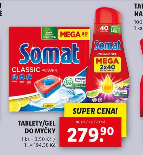 SOMAT TABLETY DO MYKY