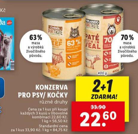 KONZERVA PRO KOKY