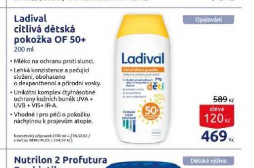 LADIVAL CITLIV DTSK POKOKKA OF 50+