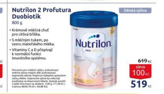 NUTRILON 2 PROFUTURA DUOBIOTIK