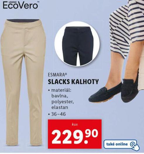 SLACKS KALHOTY