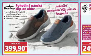 POHODLN PNSK SLIP ON OBUV