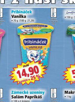 PRIBINEK VANILKA