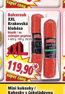 BALCERZAK XXL KRAKOVSK KLOBSA