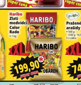 HARIBO ZLAT MEDVDCI COLOR RADO