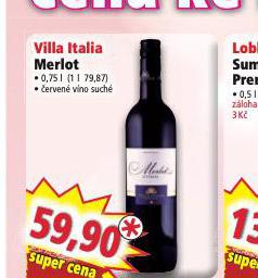 VILLA ITALIA MERLOT