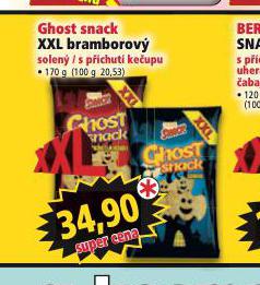 GHOST SNACK XXL BRAMBOROV