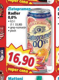 ZLATOPRAMEN RADLER 0,0%