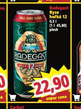 PIVO RADEGAST RYZE HOK 12