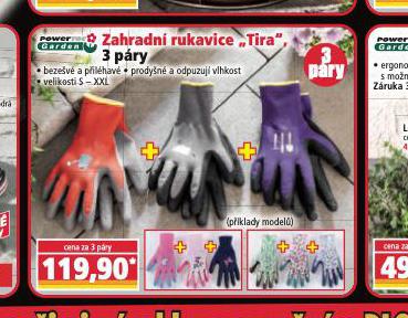 ZAHRADN RUKAVICE TIRA