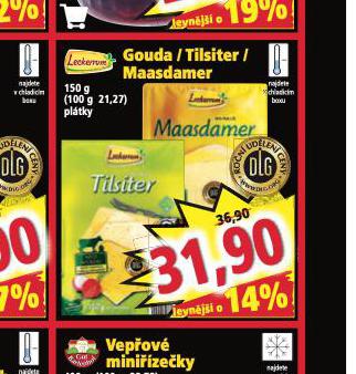 GOUDA / TILSITER / MAASDAMER