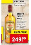 GRANT'S TRIPLE WOOD WHISKY
