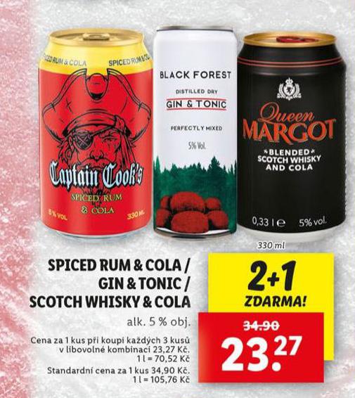 SPICED RUM & COLA
