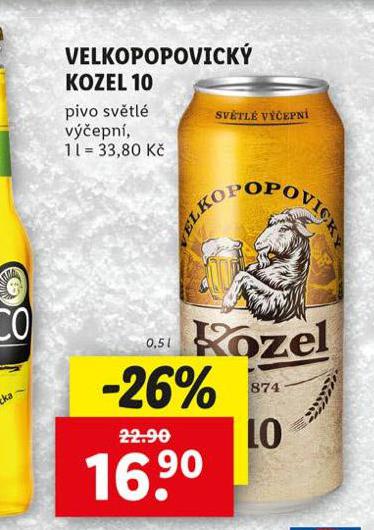 PIVO VELKOPOPOVICK KOZEL