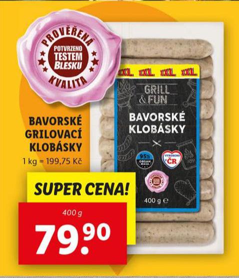 BAVORSK GRILOVAC KLOBSKY