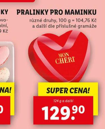 PRALINKY PRO MAMINKU