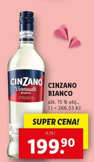 CINZANO BIANCO